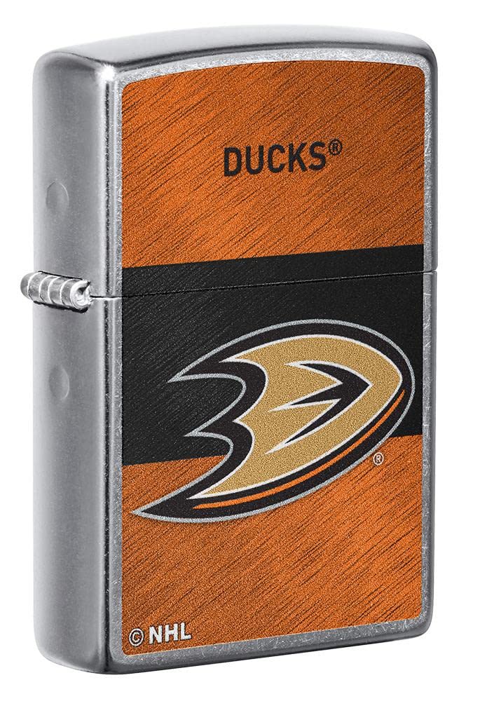 Zippo Lighter - Personalized Customize Message Engrave on Backside for Anaheim Ducks NHL Team 48028