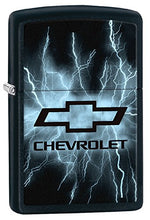 Load image into Gallery viewer, Zippo Lighter- Personalized Engrave for Chevy Chevrolet Black Matte Z477

