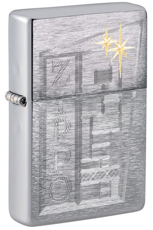 Zippo Lighter- Personalized Engrave Windproof Lighter Two Tones Retro #49801