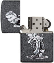 Load image into Gallery viewer, Zippo Lighter-Personalized Custom Message Engraved on Backside Pirate Drinking Barrell Funny Iron Stone Windproof Lighter Z5498
