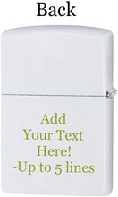 Load image into Gallery viewer, Zippo Lighter- Personalized Engrave for Zippo Logo LighterZippo Insert #Z5484
