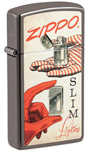 Load image into Gallery viewer, Zippo Lighter- Personalized Engrave Windproof Lighter Slim Artwork 1950s 48396
