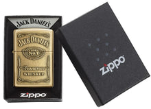 Load image into Gallery viewer, Zippo Lighter- Personalized Engrave for Jack Daniel&#39;s High Polish #254BJD
