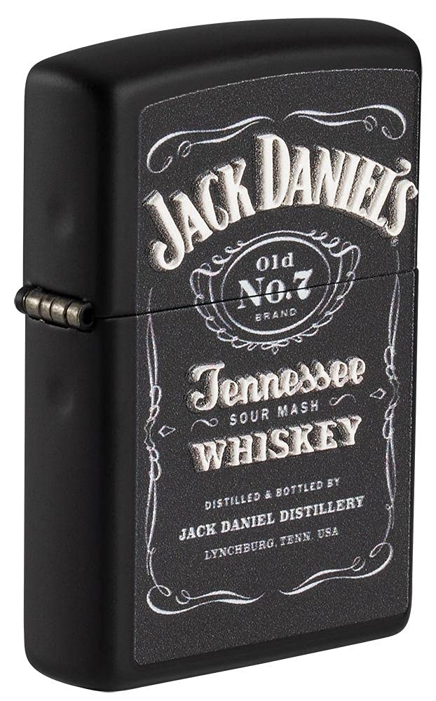 Zippo Lighter- Personalized Engrave for Jack Daniel's Texture Print #49281