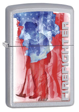 Load image into Gallery viewer, Zippo Lighter- Personalized Engrave for Firefighter Flag Shield #Z5157
