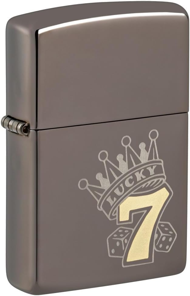 Zippo Lighter – Personalized Custom Message Engraved Windproof Lighter, Lucky Designs