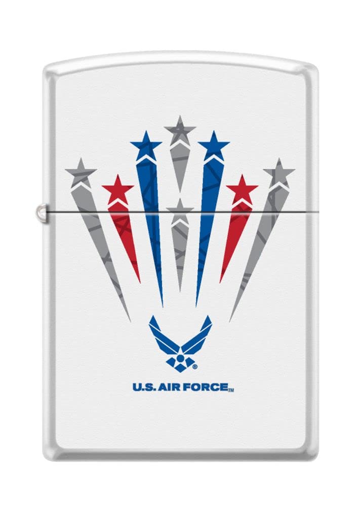 Zippo Lighter -for U.S. Air Force USAF Windproof Lighter White Matte #Z5129