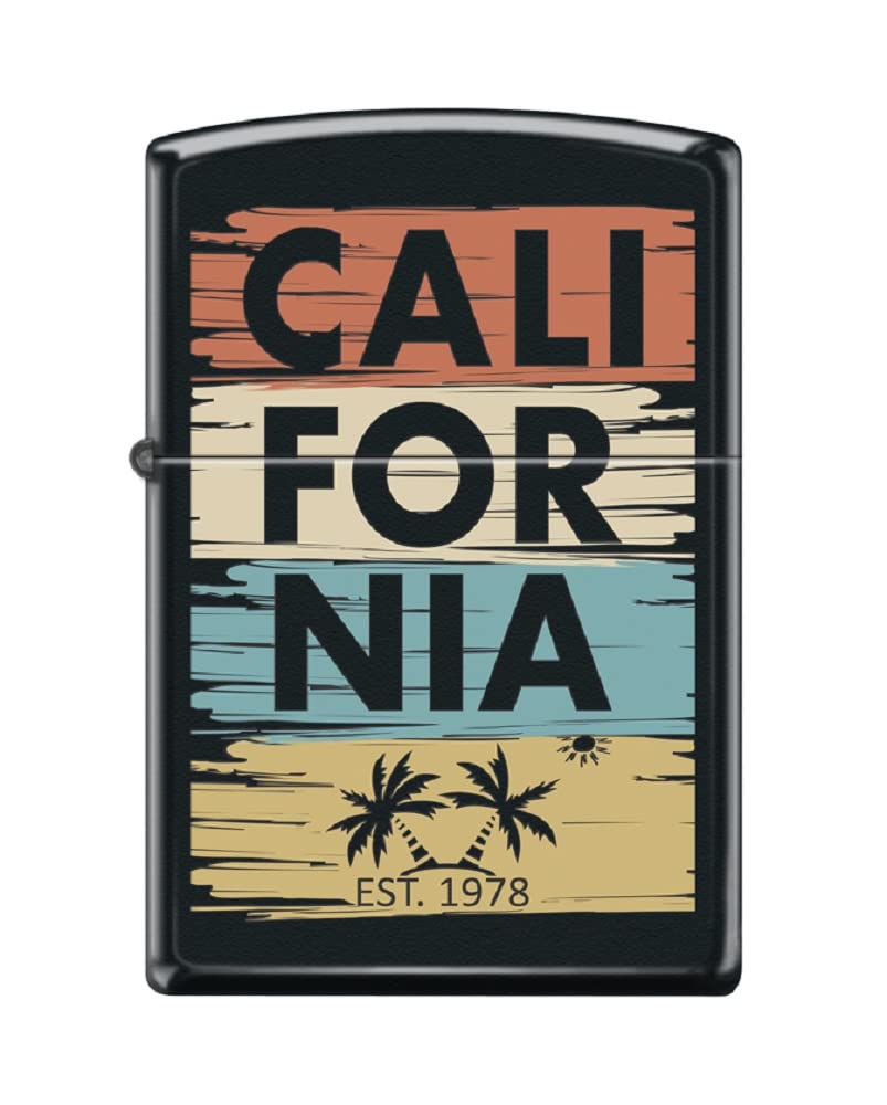 Zippo Lighter-USA City and States Windproof Lighter California #Z6024