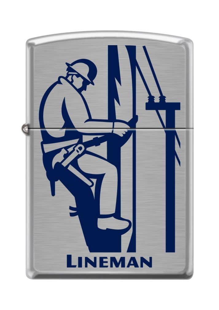 Zippo Lighter - Tradesman Craftsman Occupation Maintenance Worker Specialist Windproof Lighter Lineman #Z5310