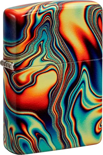 Zippo Lighter- Personalized Engrave for Patterns Swirl Glow in The Dark 48612