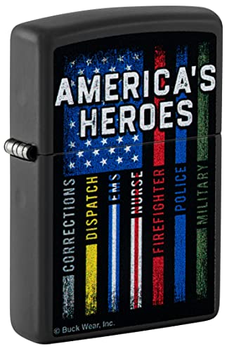Zippo Lighter-Personalized Engrave for U.S. Marine Corps America's Heroes 48634