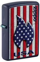 Load image into Gallery viewer, Zippo Lighter- Personalized Engrave Windproof Lighter Patriotic Flame 48560
