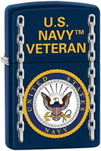 Load image into Gallery viewer, Zippo Lighter- Personalized Engrave U.S. Army Windproof Lighter Navy Matte Z504
