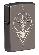 Load image into Gallery viewer, Zippo Lighter- Personalized Message Engrave for Heart of Tree Design #49687
