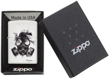 Load image into Gallery viewer, Zippo Lighter- Personalized Engrave for Spazuk Art Works Gas Mask 29646
