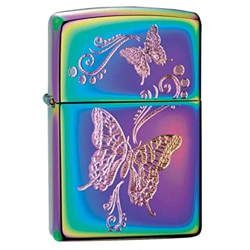 Zippo Lighter- Personalized Engrave Animals Outdoors Nature Butterfly Spectrum