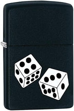 Load image into Gallery viewer, Zippo Lighter- Personalized Engrave Ace of Spades Card Game Dice Black #Z443

