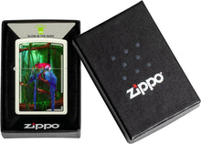 Load image into Gallery viewer, Zippo - Customized Message on for Jewels of The Jungle - Glow-in-The-Dark 48972
