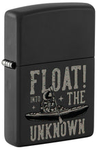 Load image into Gallery viewer, Zippo Lighter- Personalized Engrave Alien UFO Float into The Unknown #48566
