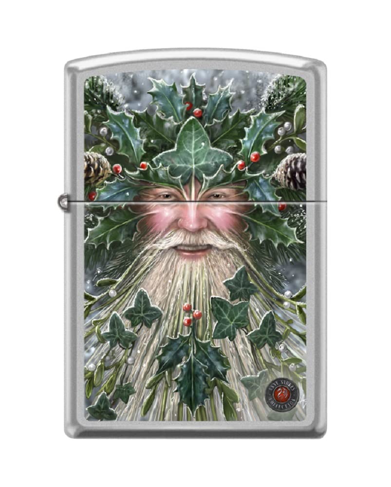 Zippo Lighter- Compass Nautical Windproof Lighter Santa St. Nick Frosty Z5337