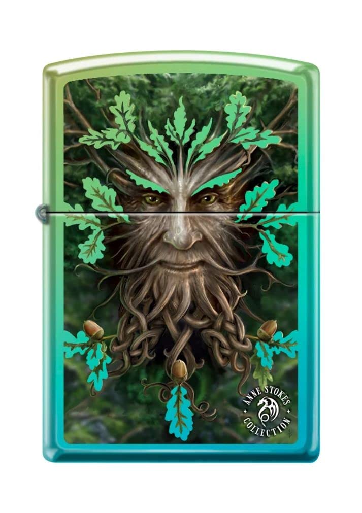 Zippo Lighter- Compass Nautical Windproof Lighter Green Man Z5182