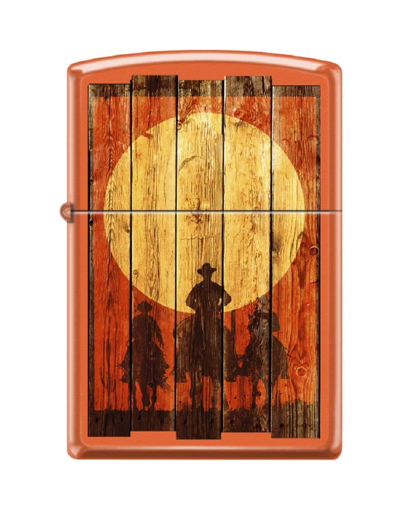Zippo Lighter-Cowboy Hat and Rope Westerns Windproof Lighter Cowboys #Z6020