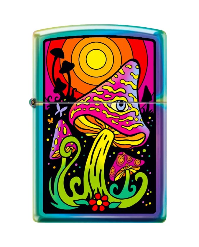 Zippo Lighter-Mushroom Design Multi-Color Windproof Lighter #Z5519