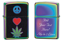Load image into Gallery viewer, Zippo Lighter- Personalized Engrave for Leaf Designs Spectrum Z631
