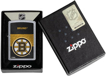 Load image into Gallery viewer, Zippo Lighter- Personalized Message Engrave for Boston Bruins NHL Team #48030
