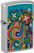 Load image into Gallery viewer, Zippo Lighter- Personalized Engrave Blossoms Flower Power Flower Power #48579
