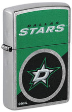 Load image into Gallery viewer, Zippo Lighter - Custom Engraved with Your Message for NHL Dallas Stars 2024 Street Chrome Pocket Lighter 46189
