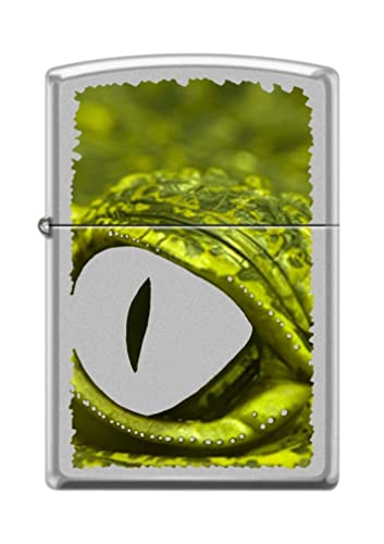 Zippo Lighter- Personalized Engrave for Reptile Eye Lizard Alligator #Z5089