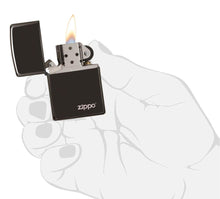 Load image into Gallery viewer, Zippo Lighter - Personalized Custom Message Engrave on Classic with Zippo Logo Windproof Lighter
