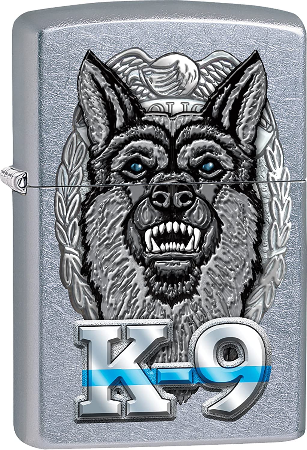 Zippo Lighter - Animals Windproof Lighter (K-9 Dog #Z553)