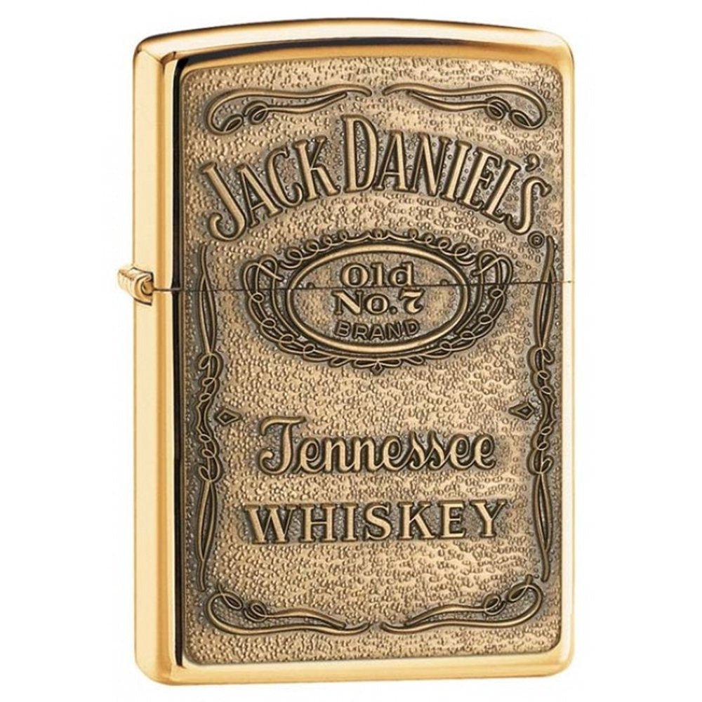 Zippo Lighter- Personalized Engrave for Jack Daniel's High Polish #254BJD
