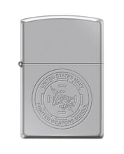 Load image into Gallery viewer, Zippo Lighter- Personalized for US Navy Top Gun Fighters Weapons School #Z5546
