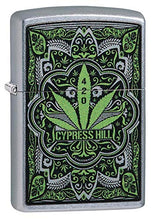 Load image into Gallery viewer, Zippo Lighter- Personalized Engrave for Leaf Designs Cypress Hill 49010
