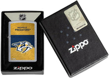 Load image into Gallery viewer, Zippo Lighter- Personalized Message for Nashville Predators NHL Team #48044
