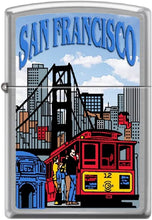 Load image into Gallery viewer, Zippo Lighter- Personalized Engrave San Francisco City Trolley #Z5525
