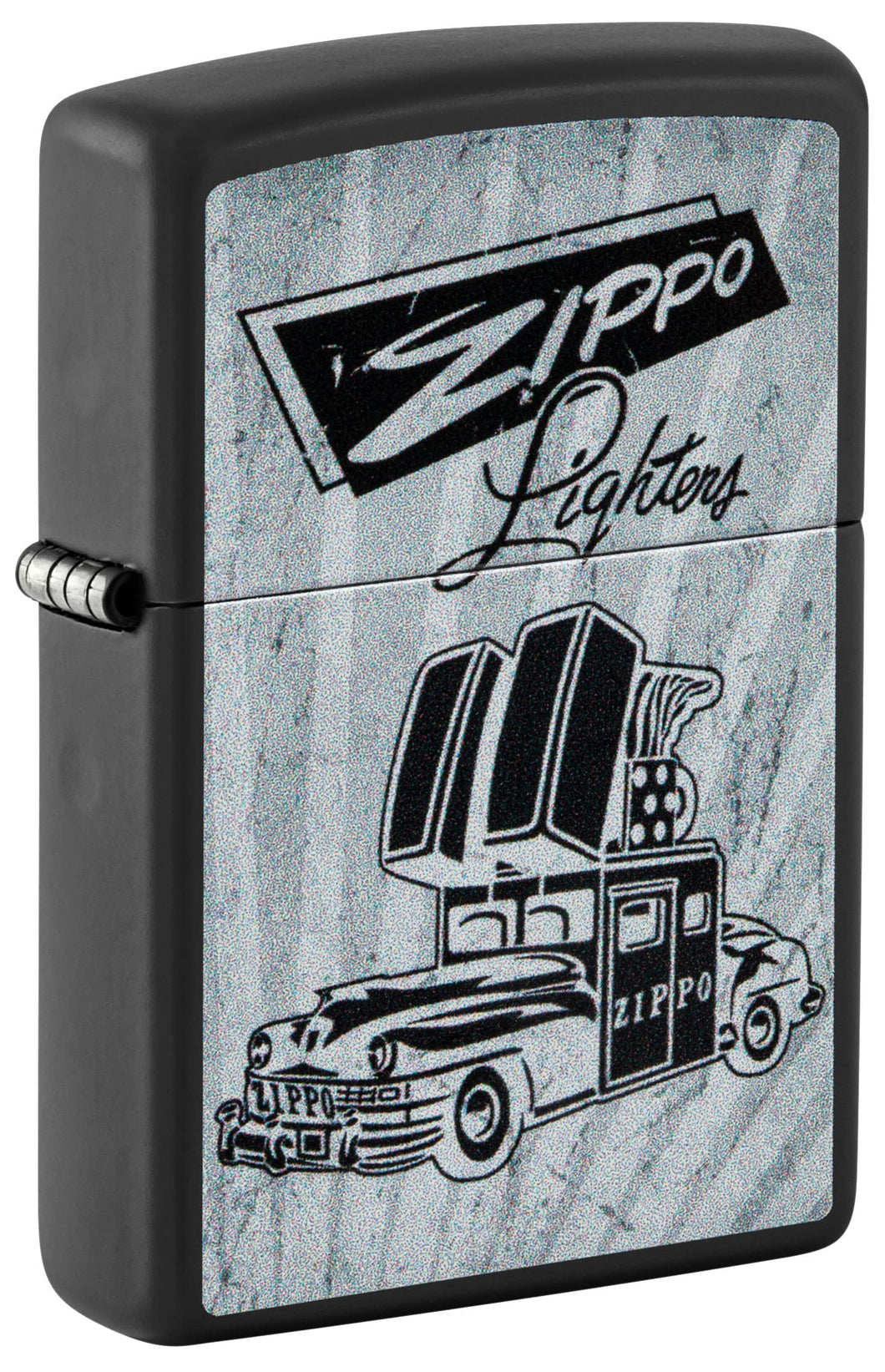 Zippo Lighter - Personalized Customize Message Engrave on Backside for Retro Zippo Car 48572