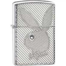 Load image into Gallery viewer, Zippo Lighter- Personalized for Playboy Bunny Armor Swarovski Crystal 28963
