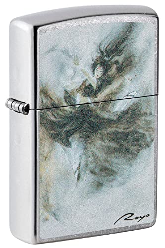 Zippo Lighter- Personalized Engrave for Luis Royo Ethereal Swirling 49766