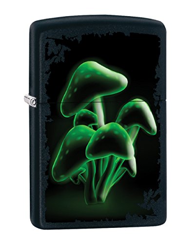 Zippo Lighter- Personalized Engrave on Mushroom Z294