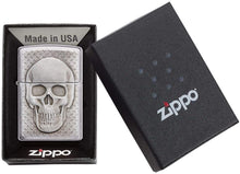 Load image into Gallery viewer, Zippo Lighter- Personalized Engrave for Skull with Brain Surprise #29818
