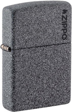 Load image into Gallery viewer, Zippo Lighter - Customized Message Classic Iron Ste Logo Pocket Lighter 211ZL
