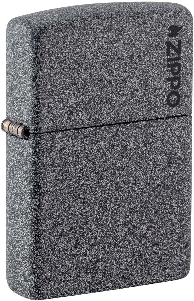 Zippo Lighter - Customized Message Classic Iron Ste Logo Pocket Lighter 211ZL