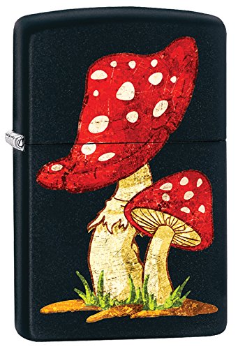 Zippo Lighter- Personalized Engrave on Mushroom Z440