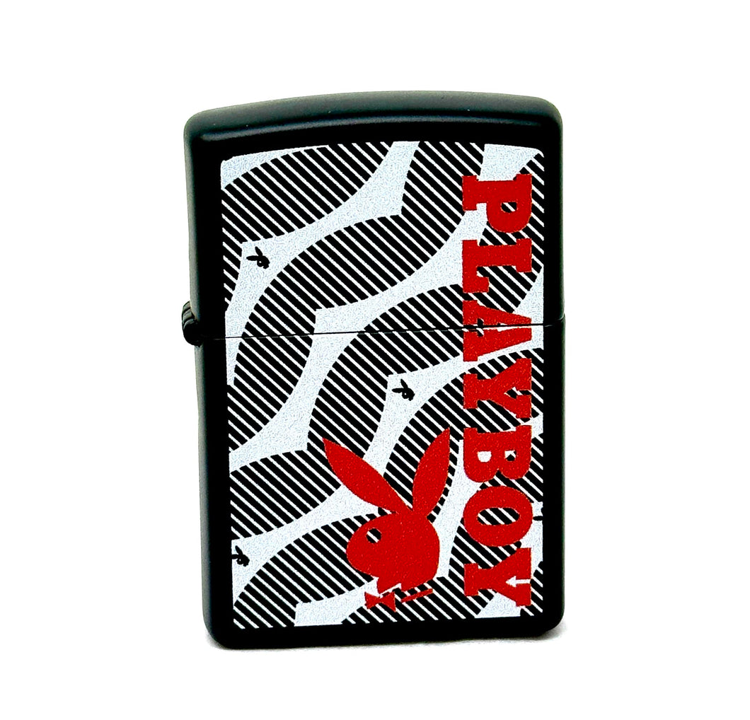 Zippo Lighter -for Playboy Rabbit Head Design Bunny Pink Windproof Lighter (Playboy Rabbit Head Z5557)
