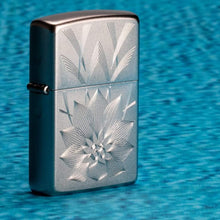 Load image into Gallery viewer, Zippo Lighter-Personalized Engrave Blossoms Flower Power Design Lotus Ohm 29859
