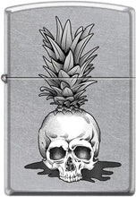 Load image into Gallery viewer, Zippo Lighter- Personalized Engrave Pineapple Skull #Z5380
